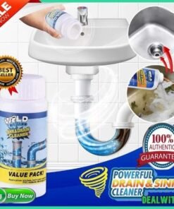 Quick Wash Sink & Drain Cleaner (Pack Of 2)