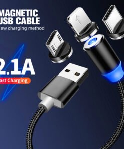 Fast Magnetic Charging Cable 3 in 1