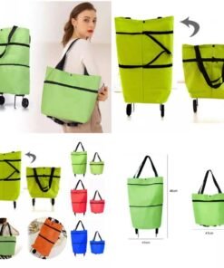 Folding Shopping Pull Cart Trolley Bag