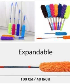 MICROFIBER DUSTER WITH EXTENDABLE HANDLE