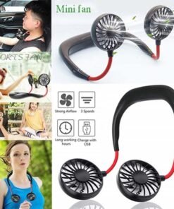 Hands Free Portable Neck Fan - Rechargeable